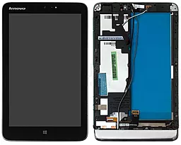 Дисплей для планшета Lenovo MIIX 2 8 + Touchscreen with frame Black
