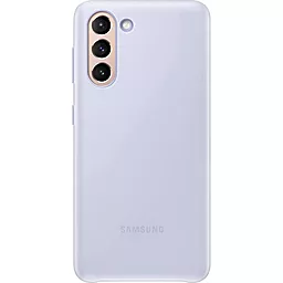 Чехол Samsung Smart LED Cover G991 Galaxy S21 Violet (EF-KG991CVEGRU) - миниатюра 2
