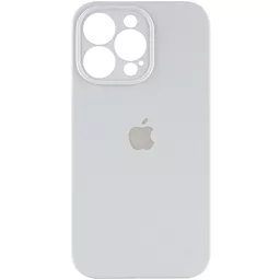 Чехол Silicone Case Full Camera для Apple iPhone 14 Pro Max  White