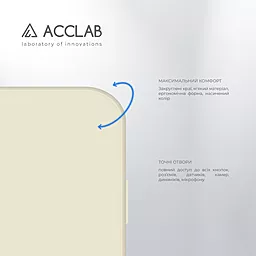 Чехол ACCLAB SoftShell для Apple iPhone 14 Plus White - миниатюра 3