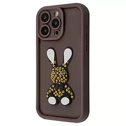 Чехол Pretty Things Case для Apple iPhone 13 Pro brown/rabbit
