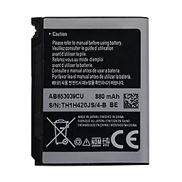 Акумулятор Samsung E950 / AB653039C (880 mAh) 12 міс. гарантії - мініатюра 2