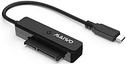 Адаптер Maiwo HDD 2,5" SATA II/III /SSD To USB3.1 Gen2 Type-C (K105AG2 black) - миниатюра 2