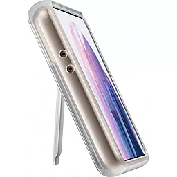 Чехол Samsung Clear Standing Cover G991 Galaxy S21 Transparency (EF-JG991CTEGRU) - миниатюра 3
