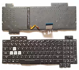 Клавіатура для ноутбуку Asus GL504 Original series без рамки з підсвіткою чорна