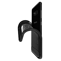 Чехол Spigen Rugged Armor для Samsung Galaxy S8 Black (565CS21609) - миниатюра 3