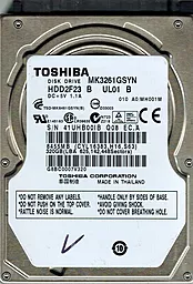 Жорсткий диск для ноутбука Toshiba 2.5" SATA 320GB 7200rpm 16MB (MK3261GSYN_)