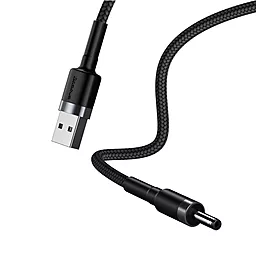 Кабель USB Baseus Cafule DC 3.5mm Cable Black (CADKLF-G1) - миниатюра 3