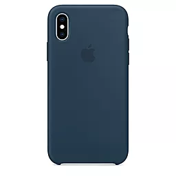 Чехол Apple Silicone Case PB для Apple iPhone X, iPhone XS  Pacific Green