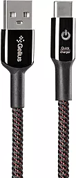 Кабель USB Gelius Pro Smart USB Type-C Cable Black (GP-U08c)