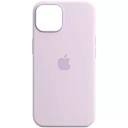 Чехол Apple Silicone Case Full with MagSafe and SplashScreen для Apple iPhone 14 Plus Lilac