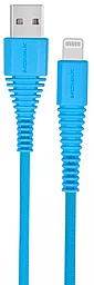 Кабель USB Momax Tough Link Lightning Cable 1.2m Blue (DL8B)
