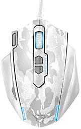 Компьютерная мышка Trust GXT 155W Gaming Mouse - white camouflage (20852) White - миниатюра 2