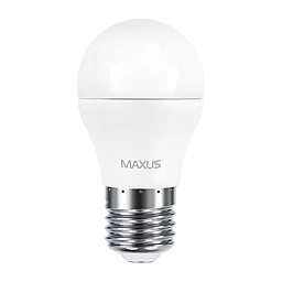 Светодиодная лампа MAXUS G45 6W 3000K 220V E27 (1-LED-541) - миниатюра 2