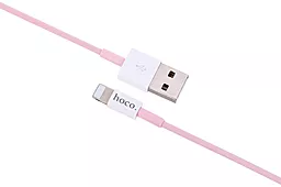 Кабель USB Hoco X8 Lightning Cable  Pink - миниатюра 2