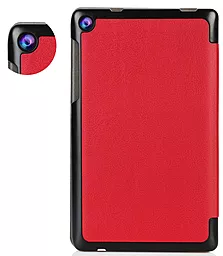 Чохол для планшету BeCover Smart Flip Series Lenovo Tab 3-710 Red (700916) - мініатюра 2