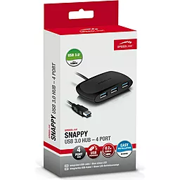 USB хаб Speedlink SNAPPY (SL-140104-BK) - миниатюра 3