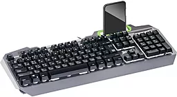Клавиатура Defender Stainless steel GK-150DL RU RGB (45150) Silver - миниатюра 2