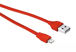 USB Кабель Trust Urban Flat Lightning Cable Red - мініатюра 3