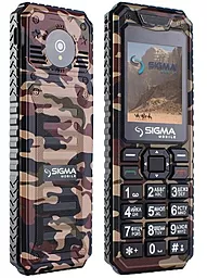 Мобільний телефон Sigma mobile X-style 11 Dragon Coffe Camouflage - мініатюра 3