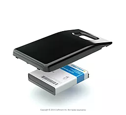 Усиленный аккумулятор Samsung I9100 Galaxy S2 / EB-F1A2GBU (2800 mAh) Craftmann Black - миниатюра 3