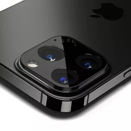 Защитное стекло Spigen на камеру для Apple iPhone 13 Pro Max/ 13 Pro - Optik camera lens (2шт) Black (AGL03381) - миниатюра 3