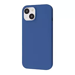 Чехол Wave Full Silicone Cover для Apple iPhone 14 Denim Blue
