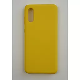 Чехол Epik Jelly Silicone Case для Samsung Galaxy A02/M02 Yellow