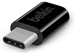 Адаптер-переходник Belkin M-F USB Type-C -> micro USB Black (F2CU058BTBLK)