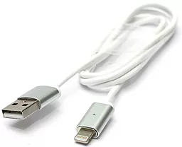 USB Кабель PowerPlant Magnetic USB 2.0 AM - Lightning (DV00DV4059) - мініатюра 2