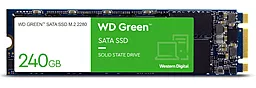SSD Накопитель WD Green M.2 240 GB (WDS240G3G0B)