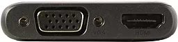 Видео переходник (адаптер) Ugreen USB Type-C - VGA/HDMI HDMI 1.4b 4k30hz black (70549) - миниатюра 2
