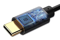 Аудио кабель Vention Aux mini Jack 3.5 mm - USB Type-C M/M Cable 1 м black (BGABF) - миниатюра 5