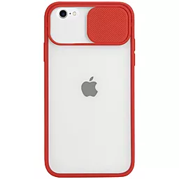 Чехол Epik Camshield matte Apple iPhone 7, iPhone 8, iPhone SE 2020 Red