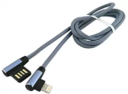 USB Кабель Walker C770 12w 2.4a Lightning cable gray