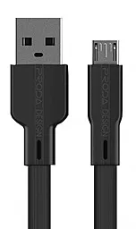 USB Кабель Proda Fons PD-B-18m micro USB Cable Black