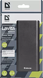 Повербанк Defender Lavita 16000 mAh Black (83618) - миниатюра 4