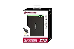 Внешний жесткий диск Transcend StoreJet 2.5 USB 3.0 Type-C 2TB (TS2TSJ25MC) - миниатюра 3