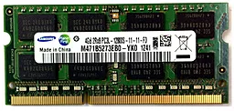 Оперативная память для ноутбука Samsung DDR3 4GB 1600MHz (M471B5273EBO-YKO)
