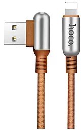 Кабель USB Hoco U17 Capsule Lightning Cable 2M Coffe