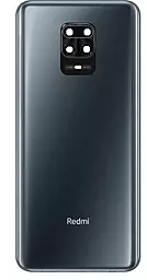 Задняя крышка корпуса Xiaomi Redmi Note 9 Pro Max со стеклом камеры Original Interstellar Black