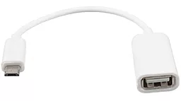 OTG-переходник EasyLife Micro USB S -K07/K08 0.3m White