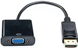 Відео перехідник (адаптер) Cablexpert DisplayPort - VGA Black (AB-DPM-VGAF-02)