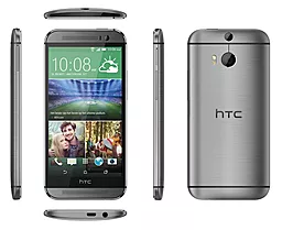 HTC One M8 Dual Sim Gunmetal Gray - миниатюра 4