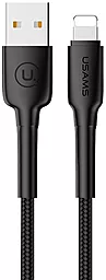 Кабель USB Usams U14 1.2M Lightning Cable Black (US-SJ259)