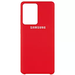 Чехол Epik Silicone Cover (AAA) Samsung G988 Galaxy S20 Ultra Red