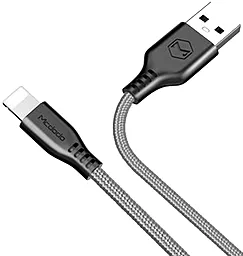 Кабель USB McDodo Warrior Series 12W 2.4A 1.2M Lightning Cable Grey (CA-5151) - миниатюра 4
