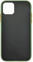 Чехол 1TOUCH Gingle Matte Apple iPhone 11 Pro Green/Orange