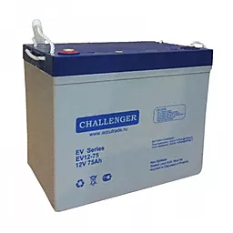 Аккумуляторная батарея Challenger 12V 75Ah (EVG12-75)