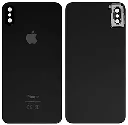 Задняя крышка корпуса Apple iPhone XS Max со стеклом камеры Space Gray